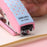 DELI 0456 Mini Stapler Set Portable Paper Binding Machine, Random Color - 5