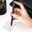 DELI 6546 36-Pack Ball Point Pens 0.7mm Bullet Tip Pen with Pen Clip for Students, Business Office - Black - 2
