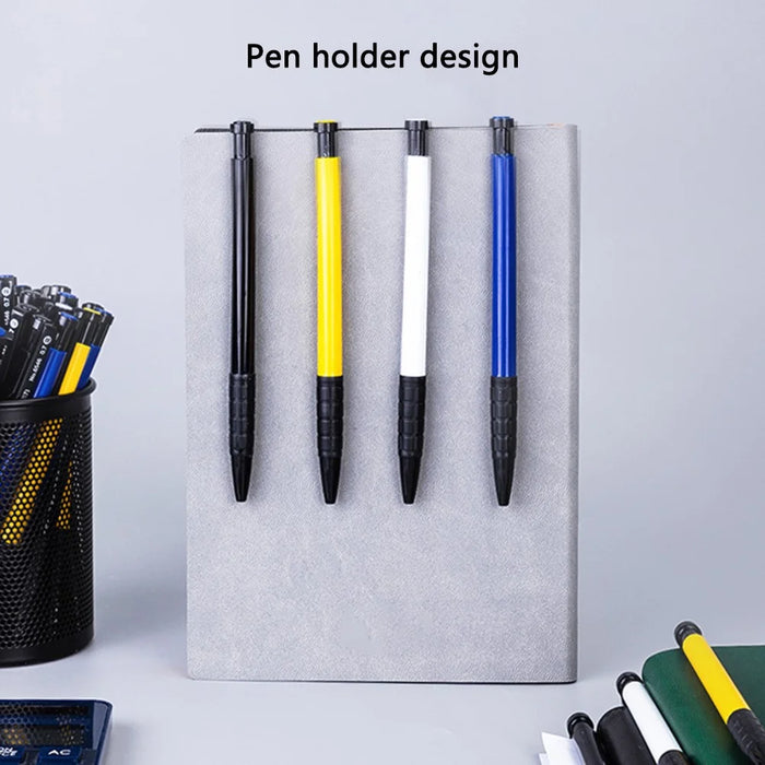 DELI 6546 36-Pack Ball Point Pens 0.7mm Bullet Tip Pen with Pen Clip for Students, Business Office - Black - 5