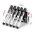 DELI 6817 10-Pack Whiteboard Pens Water-Based 1.8mm Tip Erasable Markers for Writing - Black - 6