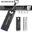 MICRODRIVE 64GB Metal U-disk Computer Laptop USB 3.0 Flash Drive - Black - 5