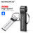 MICRODRIVE 32GB USB 2.0 Flash Drive Portable Metal Thumb Drive with Key Ring - Black - 4