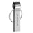 MICRODRIVE 8GB Plug and Play USB 2.0 Flash Drive Data Thumb Stick with Key Ring - Silver - 1