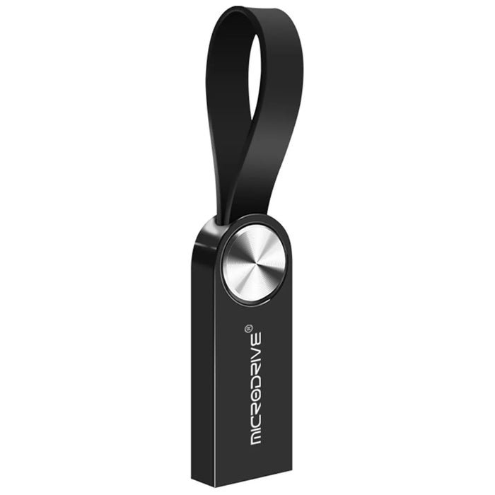 MICRODRIVE 16GB USB Flash Drive CD Veins Decor Computer Laptop U-disk - Black - 1
