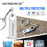 MICRODRIVE E9 128GB Metal U-disk High Speed USB 3.0 Computer Flash Drive - Grey - 2