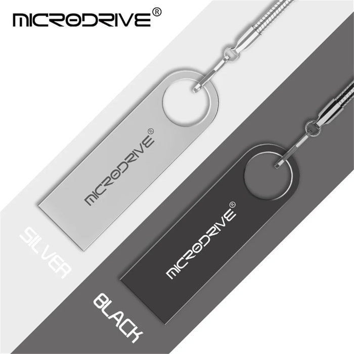 MICRODRIVE E9 128GB USB 2.0 Metal Flash Drive Computer Laptop U-disk - Pink - 2