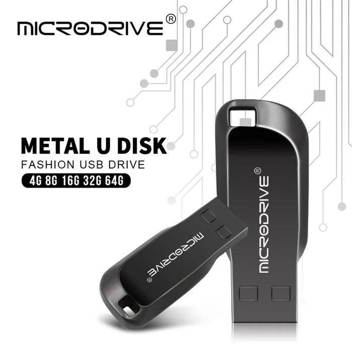 MICRODRIVE CZ50 4GB Data Storage USB 2.0 Flash Thumb Drive U Disk - Black - 6