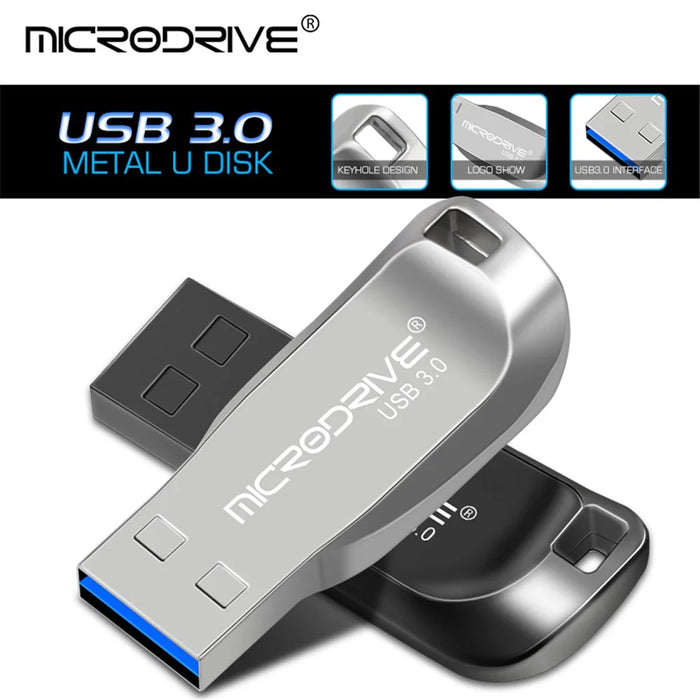 MICRODRIVE CZ50 64GB USB 3.0 Flash Drive High Speed Transfer Data Thumb Stick - Black - 5