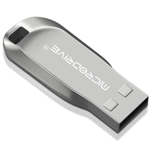 MICRODRIVE CZ50 32GB Waterproof USB 2.0 Flash Drive U Disk Data Thumb Stick - Silver - 1