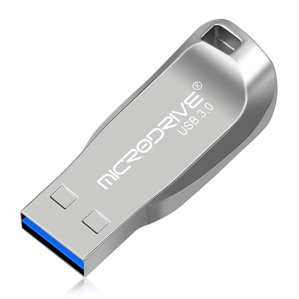 MICRODRIVE CZ50 32GB Photo Storage Thumb Stick USB 3.0 Data Flash Drive - Silver - 1
