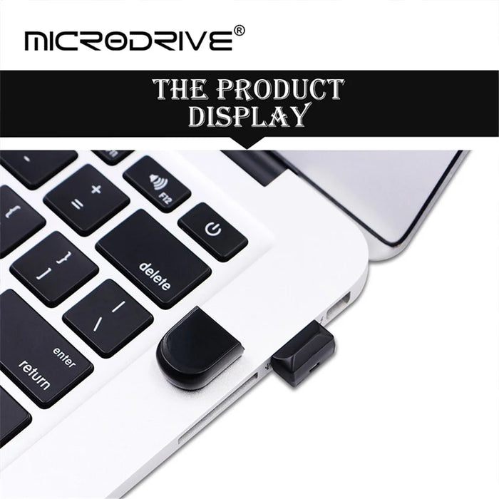 MICRODRIVE 128GB Mini Size Thumb Stick Data Storage USB 2.0 Flash Drive - 5