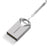 MICRODRIVE 128GB Metal Mini U-Disk Portable USB 2.0 Flash Drive - Silver - 1
