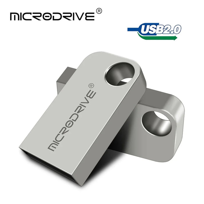 MICRODRIVE 128G Smart Chip USB 2.0 Flash Drive Mini Thumb Drive USB Stick - 4