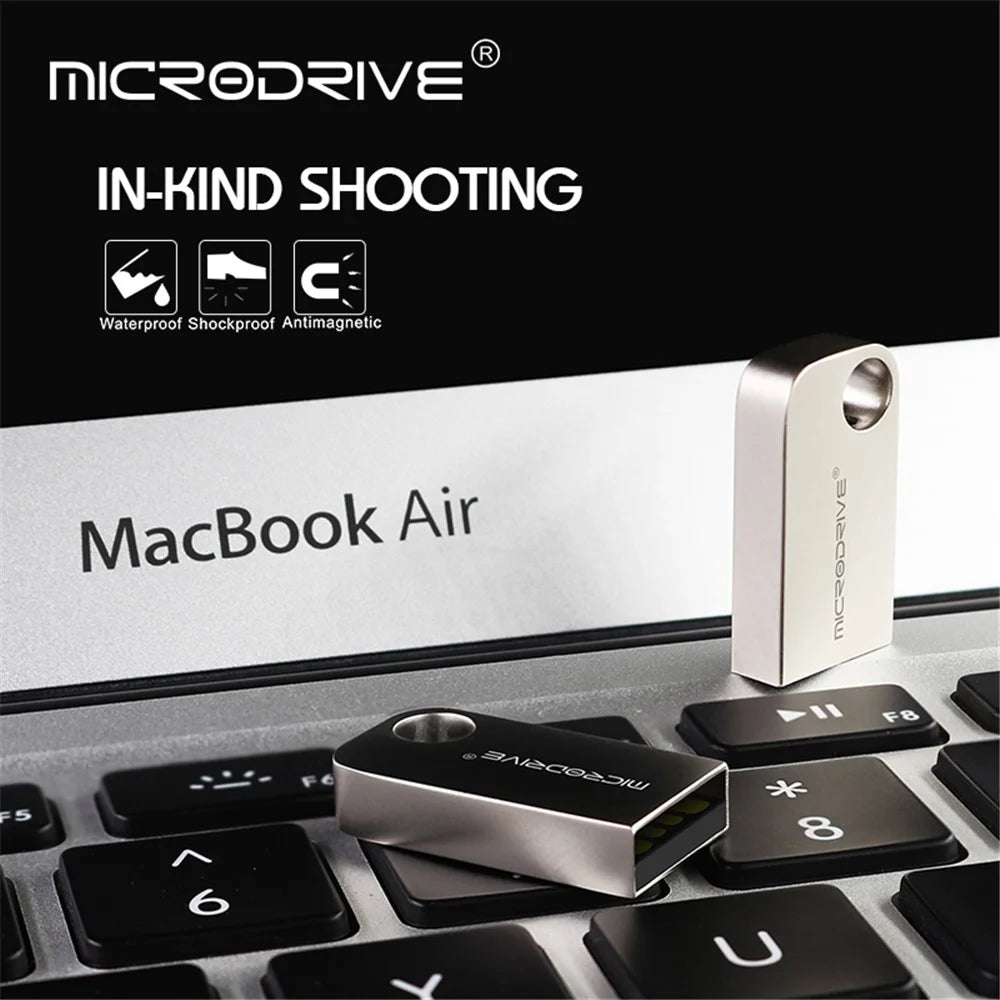 MICRODRIVE 4G Mini Size USB 2.0 Flash Drive Storage Thumb Drive USB Stick - 7