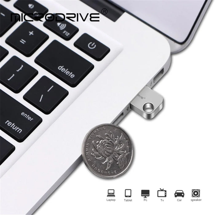 MICRODRIVE 8G Laptop USB 2.0 Flash Drive Mini Thumb Drive USB Stick - 6