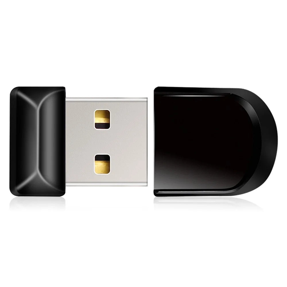 MICRODRIVE 4GB USB 2.0 Plastic Flash Drive Mini U-disk for Computer Laptop - 3