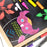 FLYSEA FS-63 8Pcs Paint Pens Set Liquid Chalk Markers Pens Fluorescent Pen 1mm Extra Fine Tip - 7