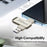 MICRODRIVE MDTU21 256GB Flash Drive 2-in-1 USB 3.0 + Type-C Rotating Metal U-Disk - 5