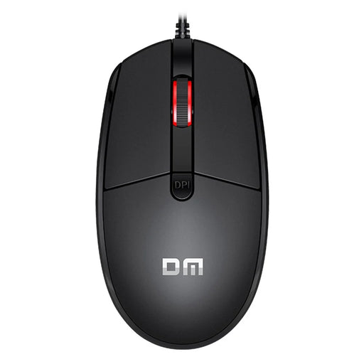 DM K3 Wired USB Cable Ergonomic Laptop Computer Mouse for Home and Office - 1