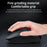 DM K6 Slim Mouse 2.4GHz Wireless Business Working Mouse (without Battery) - 7