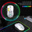 HXSJ T26  Wireless Mouse Bluetooth5.1 + 2.4Ghz Dual Modes 4800 DPI RGB Backlit Mouse - White - 3