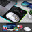 HXSJ T26  Wireless Mouse Bluetooth5.1 + 2.4Ghz Dual Modes 4800 DPI RGB Backlit Mouse - White - 7