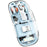 M133 Transparent Bluetooth-compatible / 2.4G Wireless Gaming Mouse RGB Light Computer Laptop Mice (CE Certified) - Blue - 1