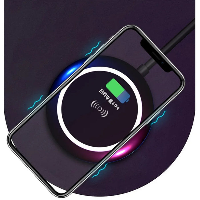 QTH901 9 in 1 Type C Hub Wireless Charger Card Reader with HD USB 3.0x3 HD RJ45 SD TF Card Slot - 4