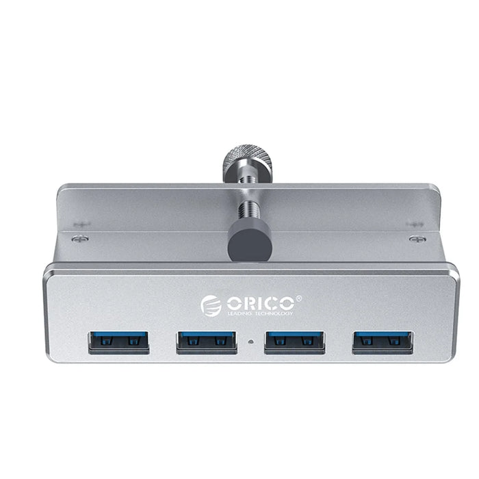 ORICO MH4PU-P Aluminum Alloy 4 Ports USB3.0 Clip-type Hub - 4