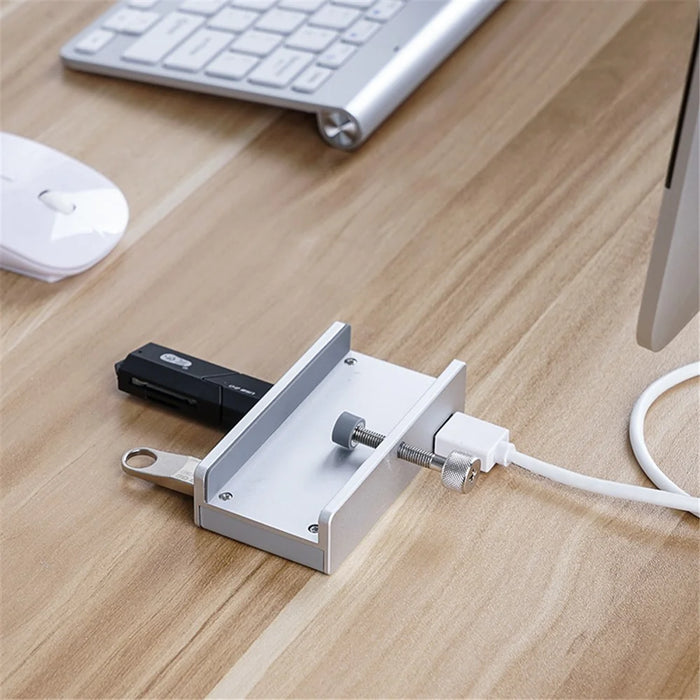 ORICO MH4PU-P Aluminum Alloy 4 Ports USB3.0 Clip-type Hub - 6