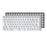 68-Key Hot Swappable Wireless+USB Wired+Bluetooth-compatible Mechanical Keyboard Kit - White - 2
