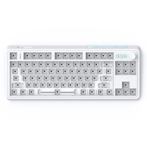 LS01 RGB Keyboard Kit Hot Swap Bluetooth+USB-C Wired+2.4G Wireless Mechanical Keyboard - 1