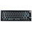 GMK67-S Hot Swappable Wireless+Wired+Bluetooth-compatible Keyboard Kit with Screen, RGB Backlight - Black - 1