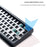 GMK67-S Hot Swappable Wireless+Wired+Bluetooth-compatible Keyboard Kit with Screen, RGB Backlight - Black - 5