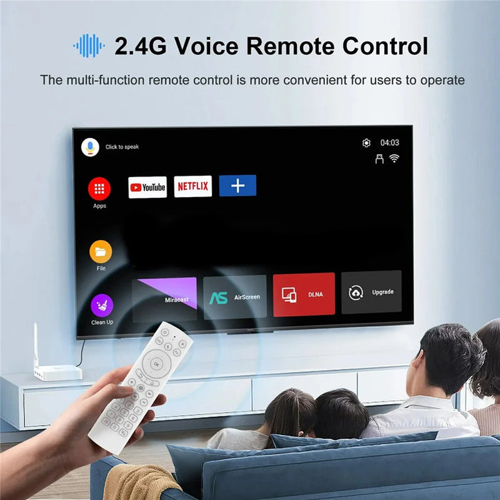 H96 Max M12 8K Ultra HD Android TV Box 8GB RAM 128GB ROM WiFi6 BT5.4 Media Player - US Plug - 3