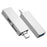 WIWU Alpha T02 Pro Type-C Male to PD USB-C + Dual USB Female Adapter 3-In-1 Converter - 1