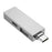 WIWU Alpha T02 Pro Type-C Male to PD USB-C + Dual USB Female Adapter 3-In-1 Converter - 3
