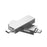 WIWU Alpha T02 Pro Type-C Male to PD USB-C + Dual USB Female Adapter 3-In-1 Converter - 5