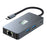 2308 6-in-1 USB Hub Type-C to RJ45 Gigabit + USB3.2x3 + 4K 60Hz HD + PD 100W Type-C Adapter - 1