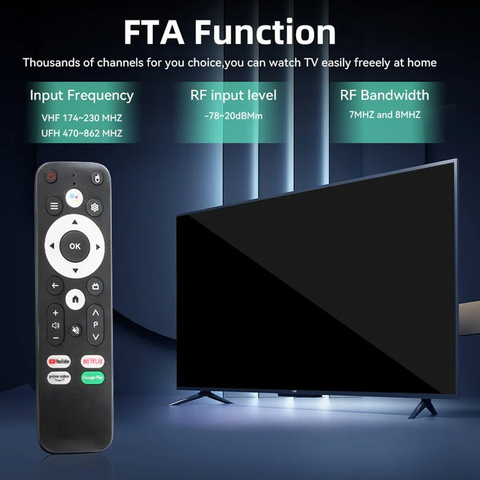 S01 2+16GB Remote Control 10bit HD TV Stick Android 2.4G / 5G Dual-Band WiFi Bluetooth-compatible Media Player - EU Plug - 2