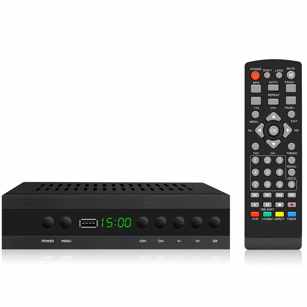 JN-821T2 512MB 10Bit TV Set-Top Box 1080P HD WiFi Media Player - EU Plug - 1