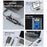 MINDPURE US023 1.5m Type-C to USB 3.0 4-Port Hub High Speed Laptop Docking Station - 2