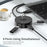 MINDPURE US018 1m USB to 4 X USB2.0 Docking Station Laptop Computer USB Hub Adapter - Black - 5