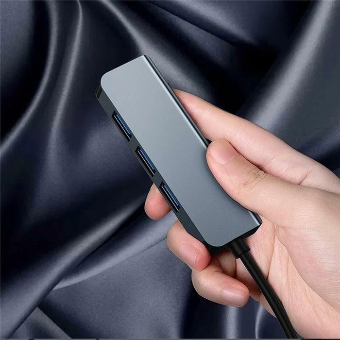 2013U 4-in-1 USB 3.0 Hub 1x USB 3.0 + 3x USB 2.0 Docking Station 4-port Expansion Adapter - 5