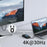 FX-2330 5-in-1 Type-C Hub with PD Charging, 3 USB 3.0 Ports, and 2K UHD Wireless HD - 2