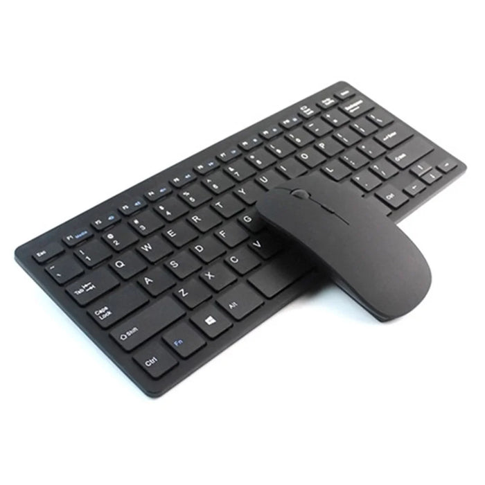 H263 2.4G Wireless Keyboard and Mouse Combo Set Spanish Layout Slim Silent Keyboard - 2