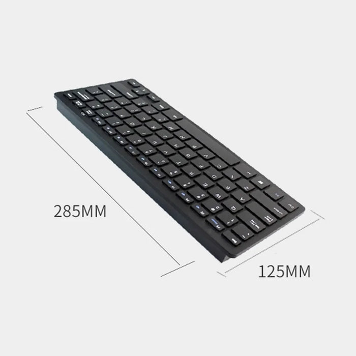H263 2.4G Wireless Keyboard and Mouse Combo Set Spanish Layout Slim Silent Keyboard - 3