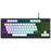 Y-FRUITFUL G69 Gaming Mechanical Feel Keyboard 87 Keys RGB Backlit USB Wired Esports Keyboard - Black+White - 1