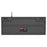 Y-FRUITFUL G69 Gaming Mechanical Feel Keyboard 87 Keys RGB Backlit USB Wired Esports Keyboard - Black+White - 3
