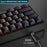 Y-FRUITFUL K33 61 Keys Type C Hot Swappable Mechanical Gaming Keyboard with RGB Light - Black - 2